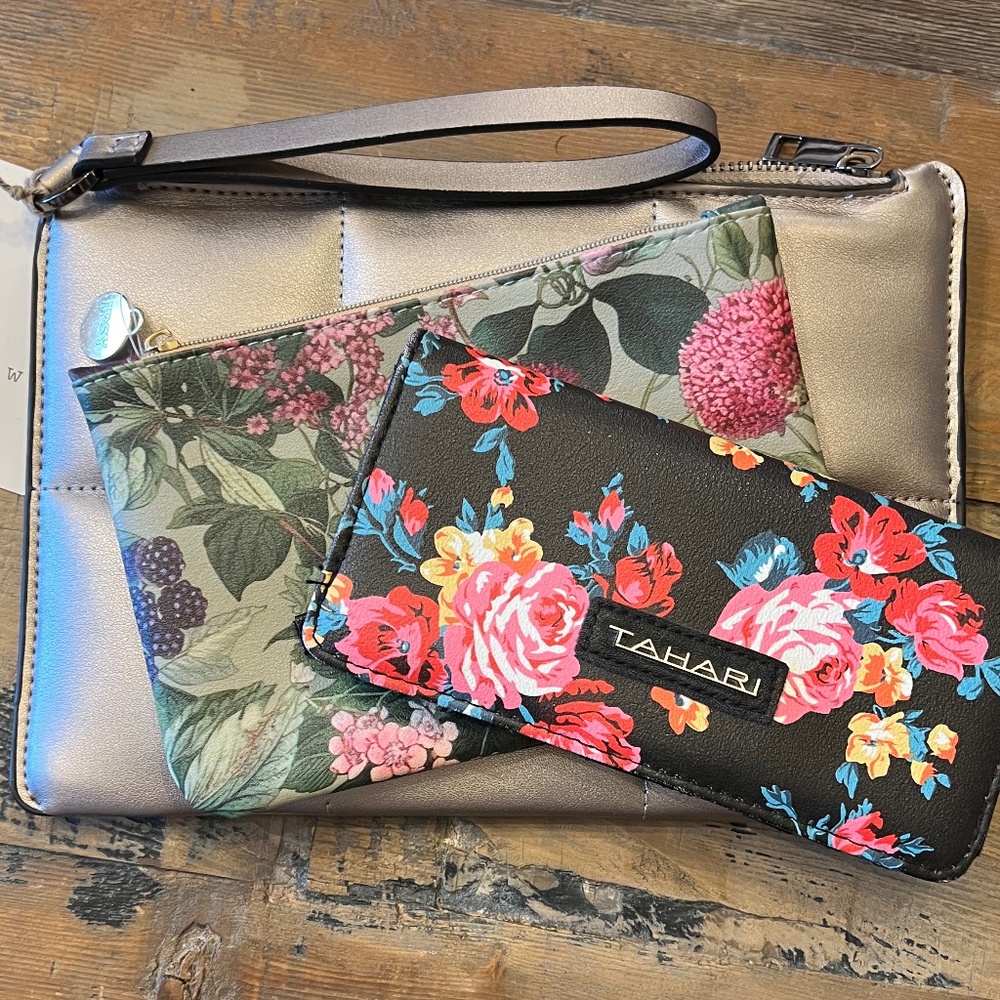 Bag & Wallet BUNDLE: TAHARI / IPSY / A NEW DAY